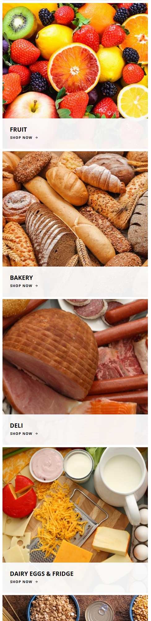 Armidale Market Fresh product page mobile view