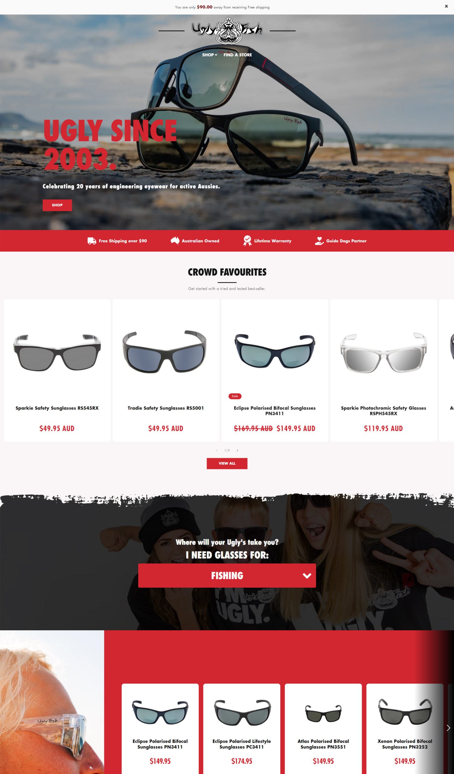 Ugly Fish Website Preview scaled