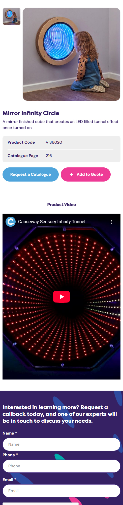Causeway Sensory preview Mobile 3